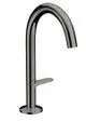 AXOR-HG-AXOR-One-Waschtischmischer-Select-170-mit-Push-Open-Ablaufgarnitur-Polished-Black-Chrome-48020330 gallery number 1